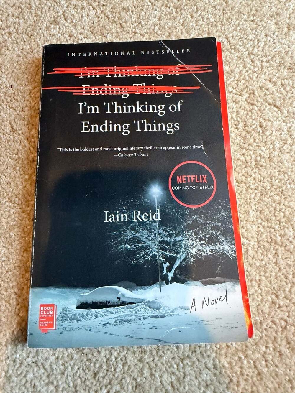 I'm Thinking of Ending Things by Iain Reid